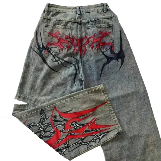 Baggy Jeans Y2K  Wide Pants