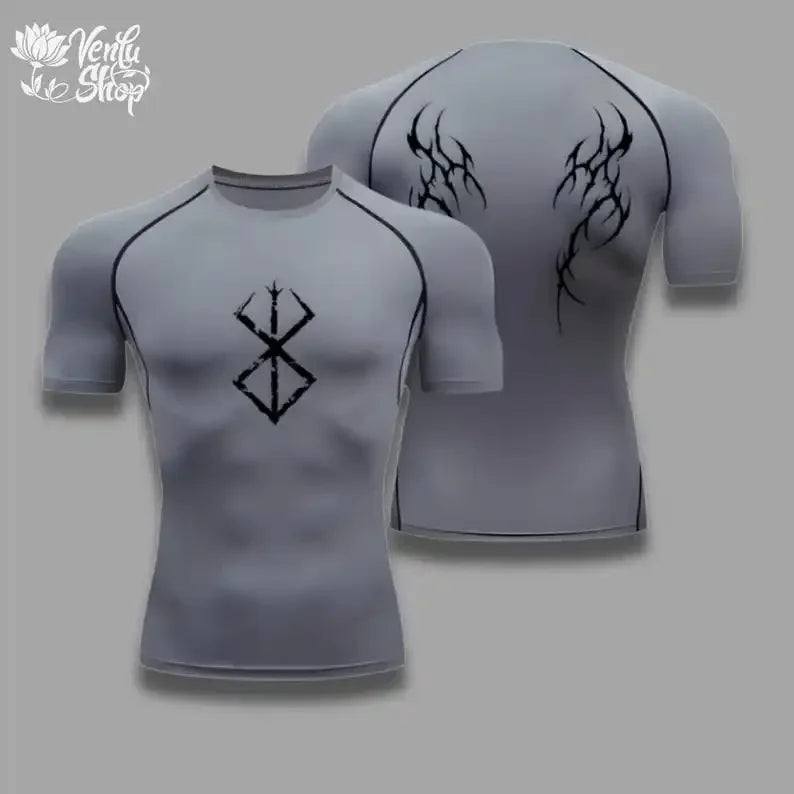 Guts compression shirt berserk gymwear