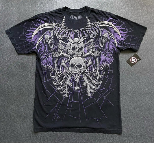 Goth Printed Cotton T shirt