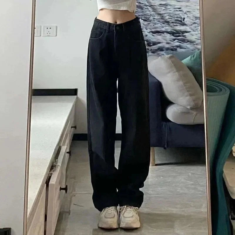 High Waist Wide Leg Jeans