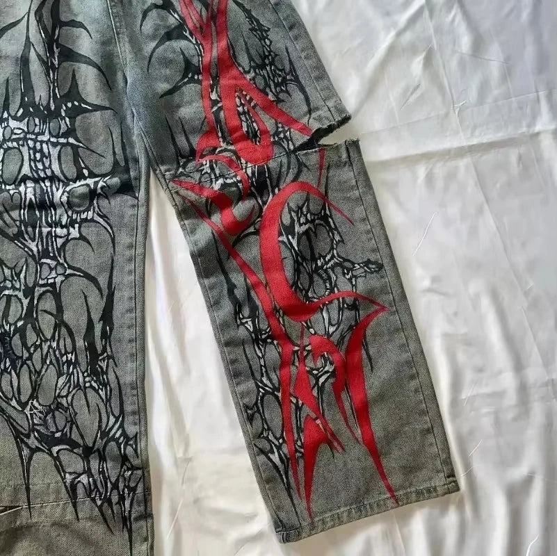 Baggy Jeans Y2K  Wide Pants