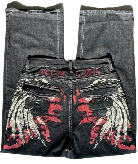 Baggy Jeans Y2K Gothic
